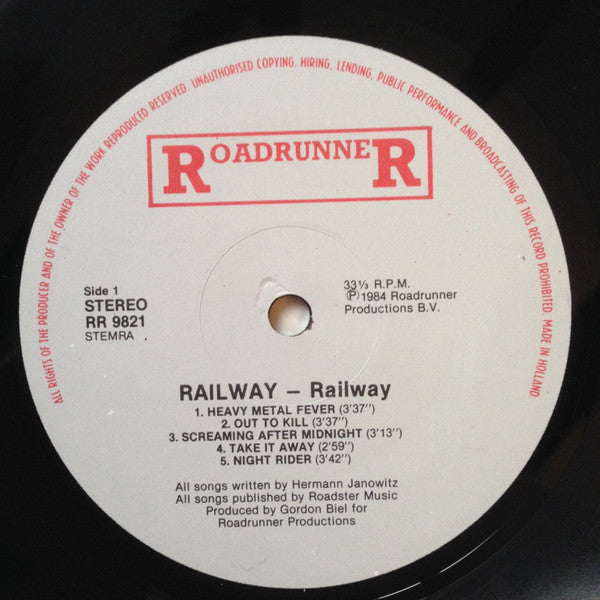 Railway : Railway (LP, Album)