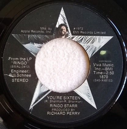 Ringo* : You're Sixteen (7", Win)