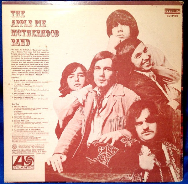 Apple Pie Motherhood Band : The Apple Pie Motherhood Band (LP, Album)