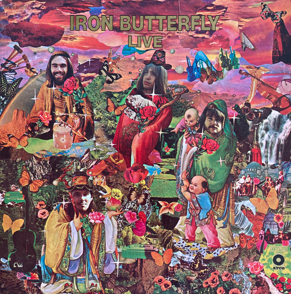 Iron Butterfly : Live (LP, Album, RE, Spe)