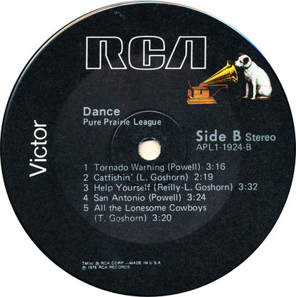 Pure Prairie League : Dance (LP, Album)
