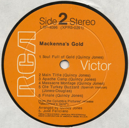 Quincy Jones & José Feliciano : Mackenna's Gold (LP, Album)
