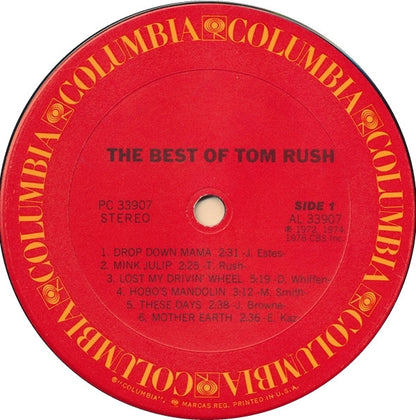 Tom Rush : The Best Of Tom Rush (LP, Comp, Fra)