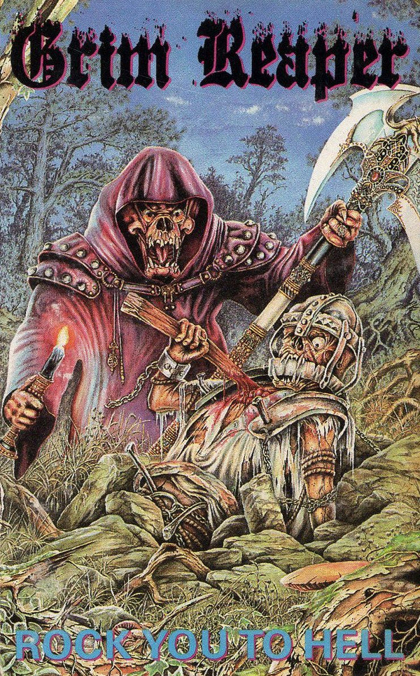 Grim Reaper (3) : Rock You To Hell (Cass, Album)
