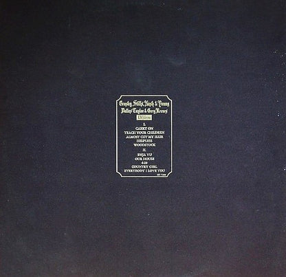 Crosby, Stills, Nash & Young : Déjà Vu (LP, Album, Gat)