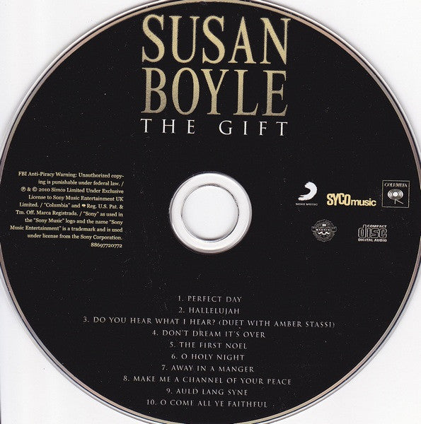 Susan Boyle : The Gift (CD, Album)