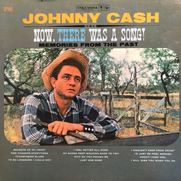 Johnny Cash : Now, There Was A Song! (LP, Album, Mono)