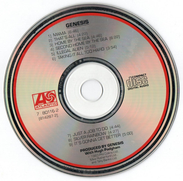 Genesis : Genesis (CD, Album, RE)