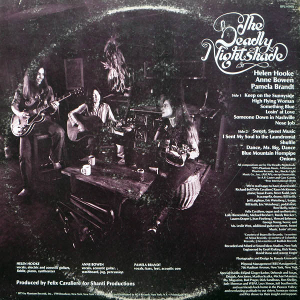 The Deadly Nightshade (2) : The Deadly Nightshade (LP, Album, Gat)