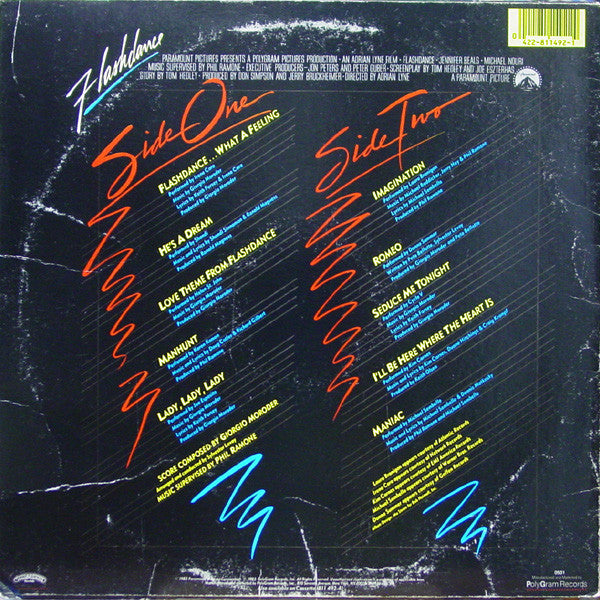 Buy Various : Flashdance (Original Soundtrack From The Motion Picture ...
