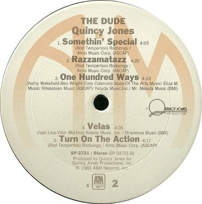 Quincy Jones : The Dude (LP, Album, x -)