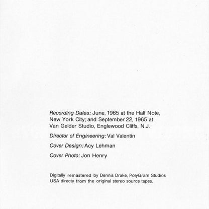 Wynton Kelly Trio - Wes Montgomery : Smokin' At The Half Note (CD, Album, RE, RM, PMD)