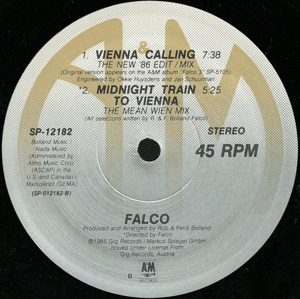 Buy Falco : Vienna Calling (12