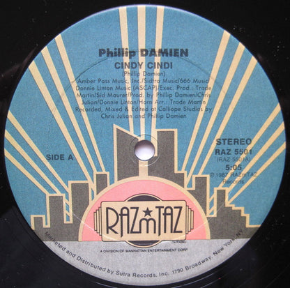 Phillip Damien : Cindy Cindi (12")