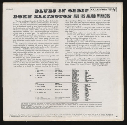 Duke Ellington : Blues In Orbit (LP, Album, Mono)