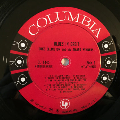 Duke Ellington : Blues In Orbit (LP, Album, Mono)