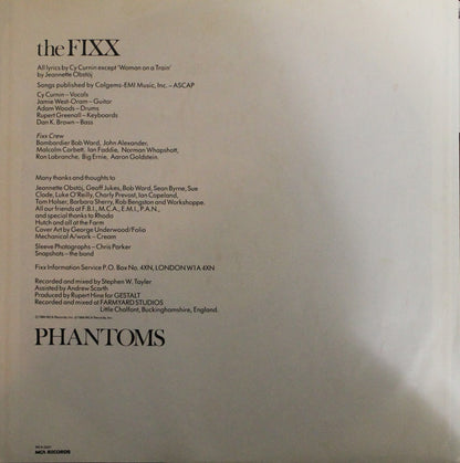The Fixx : Phantoms (LP, Album, Glo)