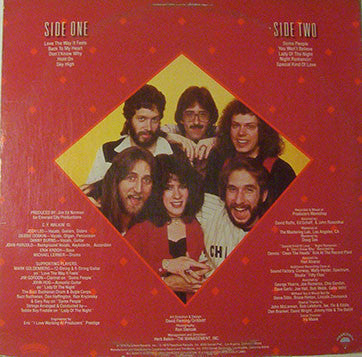 The C.Y. Walkin' Band : Love The Way It Feels (LP, Album)