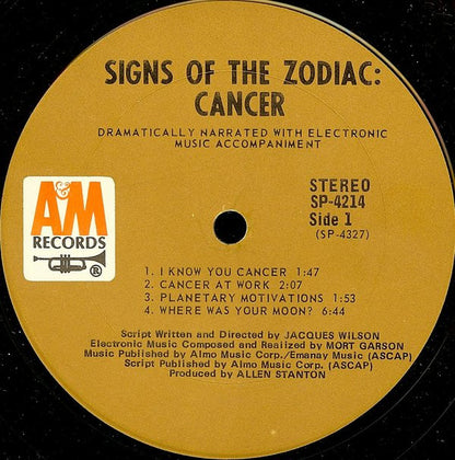 Signs Of The Zodiac : Cancer (LP, Album)