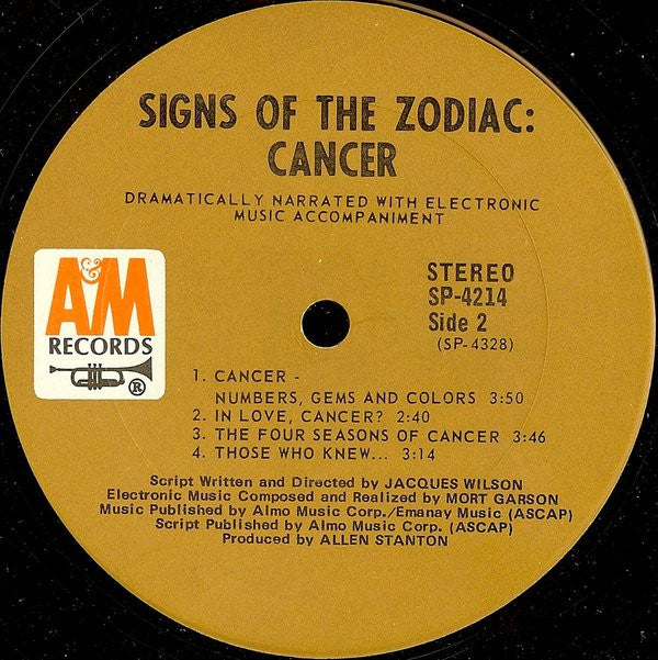 Signs Of The Zodiac : Cancer (LP, Album)