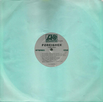 Foreigner : Double Vision (LP, Album, PR )