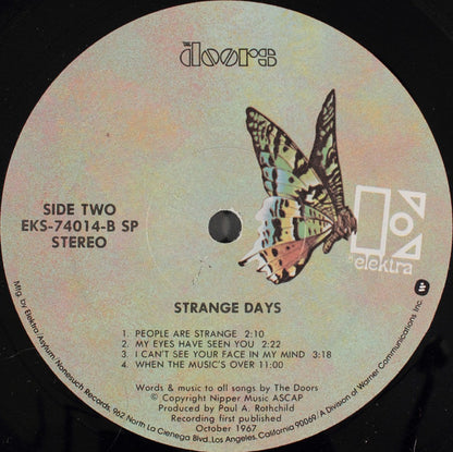 The Doors : Strange Days (LP, Album, RE)