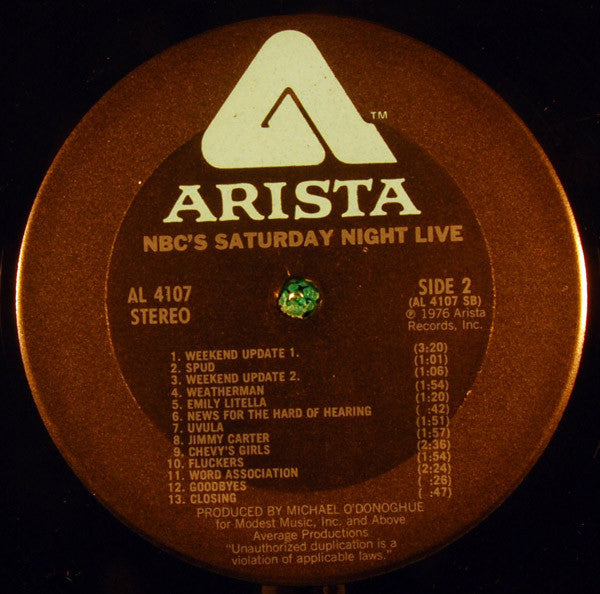 Various : NBC's Saturday Night Live (LP, Album, RE, Bla)