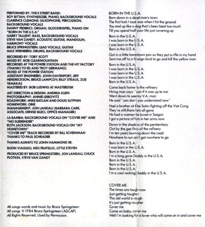 Bruce Springsteen : Born In The U.S.A. (Cass, Album)