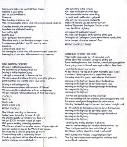 Bruce Springsteen : Born In The U.S.A. (Cass, Album)