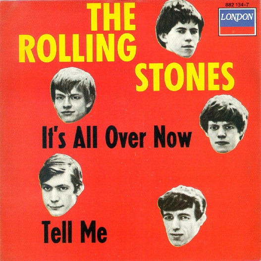 The Rolling Stones : It's All Over Now (7", Single, RE)