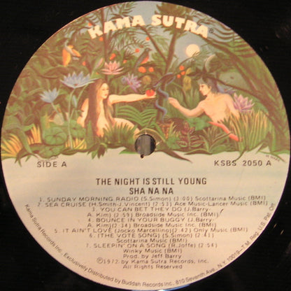 Sha Na Na : The Night Is Still Young (LP, Album)