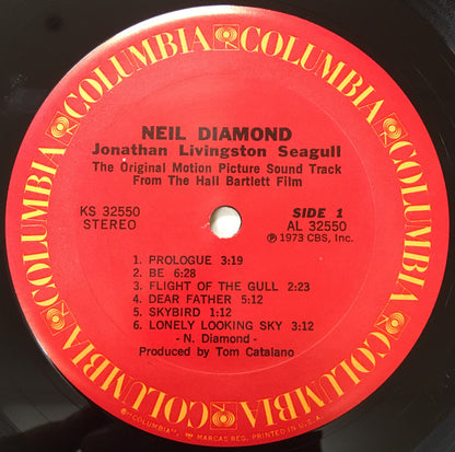Neil Diamond : Jonathan Livingston Seagull (Original Motion Picture Sound Track) (LP, Album, RE, Car)