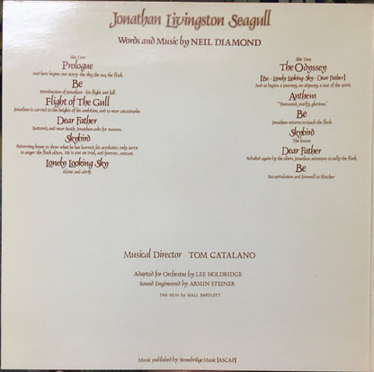 Neil Diamond : Jonathan Livingston Seagull (Original Motion Picture Sound Track) (LP, Album, RE, Car)