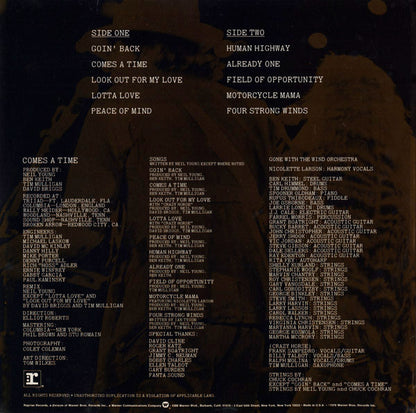Neil Young : Comes A Time (LP, Album, RP, Win)