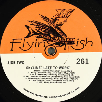 Skyline (17) : Late To Work (LP, Album)