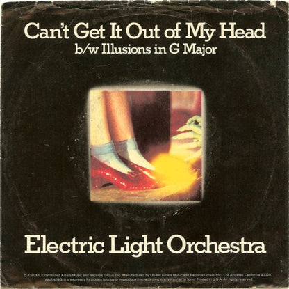 Electric Light Orchestra : Can't Get It Out Of My Head (7", Single, Styrene, Ter)