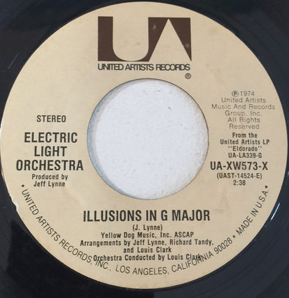 Electric Light Orchestra : Can't Get It Out Of My Head (7", Single, Styrene, Ter)