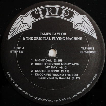 James Taylor (2) & The Flying Machine (2) : Rainy Day Man (LP, Album)