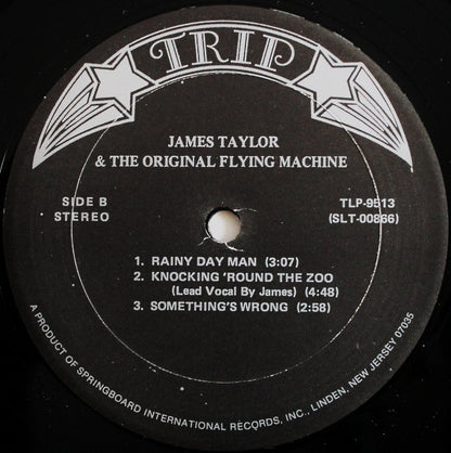 James Taylor (2) & The Flying Machine (2) : Rainy Day Man (LP, Album)