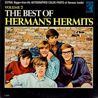 Herman's Hermits : Volume 2: The Best Of Herman's Hermits (LP, Comp, Mono)
