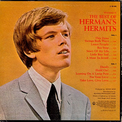 Herman's Hermits : Volume 2: The Best Of Herman's Hermits (LP, Comp, Mono)
