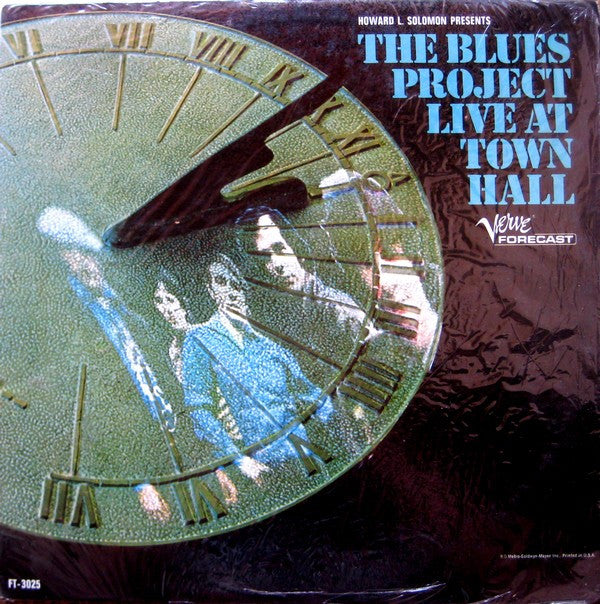 The Blues Project : Live At Town Hall (LP, Album, Mono)