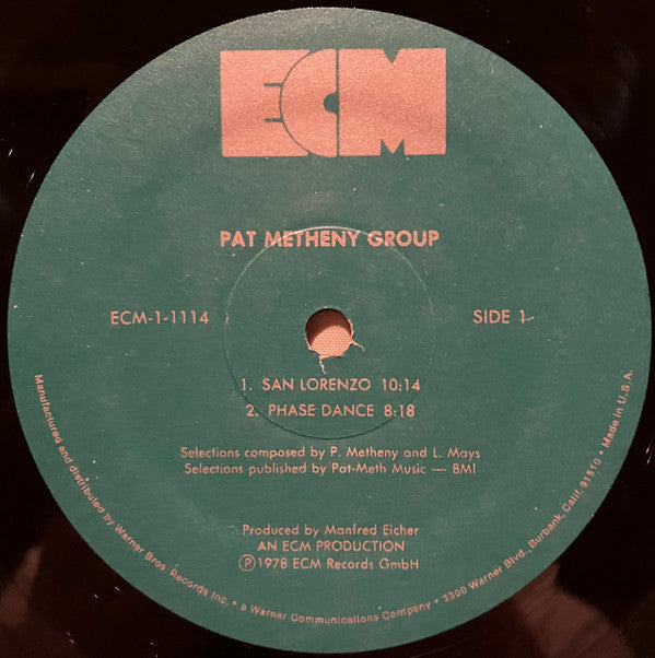 Buy Pat Metheny Group : Pat Metheny Group (LP, Album) Online for a