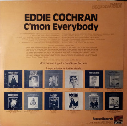Eddie Cochran : C'mon Everybody (LP, Comp)