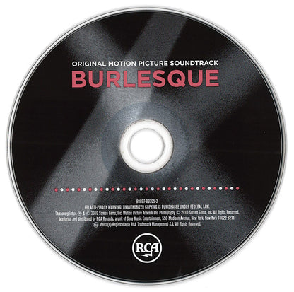 Christina Aguilera & Cher : Burlesque (Original Motion Picture Soundtrack) (CD, Album)