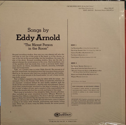 Eddy Arnold : I'm Throwing Rice (At The Girl I Love) And Other Favorites By  Eddy Arnold (LP, Album)