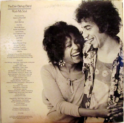 The Elvin Bishop Band : Rock My Soul (LP, Album, Gat)