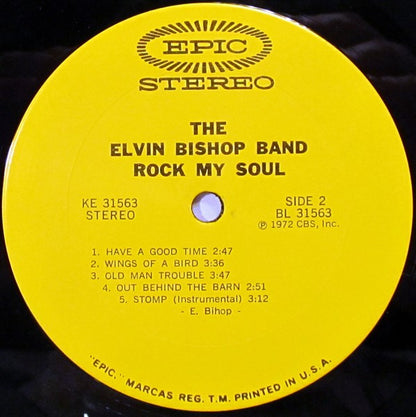 The Elvin Bishop Band : Rock My Soul (LP, Album, Gat)