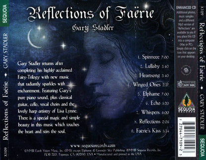 Gary Stadler : Reflections Of Faerie (CD, Album, Enh)