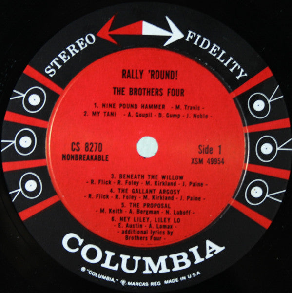 The Brothers Four : Rally 'Round! (LP, Album)